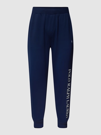 Polo Ralph Lauren Underwear Sweatpants mit Label-Print Modell 'LOOPBACK' Dunkelblau 2