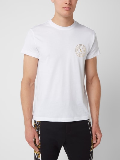 Versace Jeans Couture T-shirt met logo Wit - 4