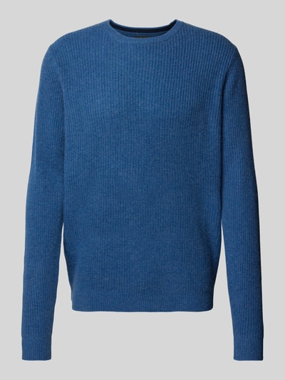 Fynch-Hatton Strickpullover mit Rundhalsausschnitt Hellblau 2