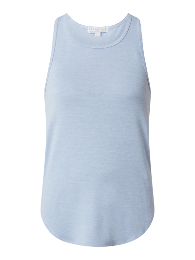 P.J. Salvage Top met rayon  Lichtblauw - 2