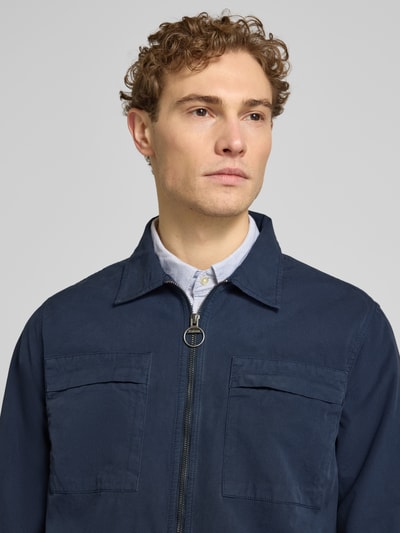 Barbour Regular Fit Hemdjacke aus reiner Baumwolle Modell 'GLENDALE' Marine 3