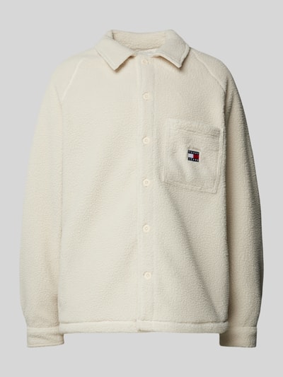 Tommy Jeans Vrijetijdsoverhemd met borstzak Offwhite - 2