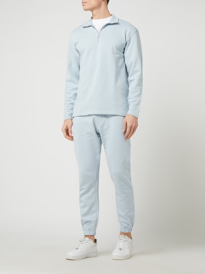Selected Homme Sweathose aus Bio-Baumwolle Modell 'Bryson' Himmelblau 1