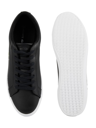 Lacoste Sneakers van leer, model 'Lerond' Zwart - 4