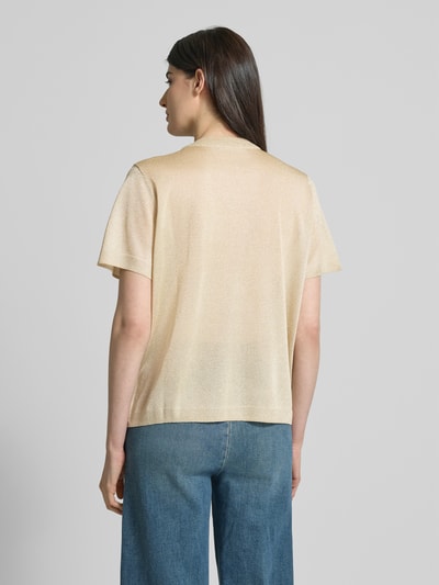 Jake*s Collection Sweter z dzianiny z rękawem o dł. 1/2 Gliniany 5