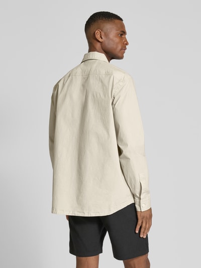 BOSS Orange Regular Fit Hemdjacke mit Brusttaschen Modell 'Locky' Sand 5