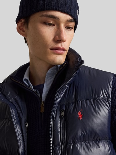 Polo Ralph Lauren Regular Fit Steppweste mit Logo-Stitching Marine 3
