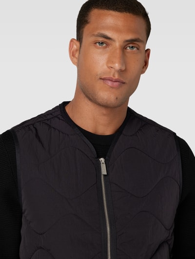 JAKE*S STUDIO MEN Bodywarmer met steekzakken Zwart - 3