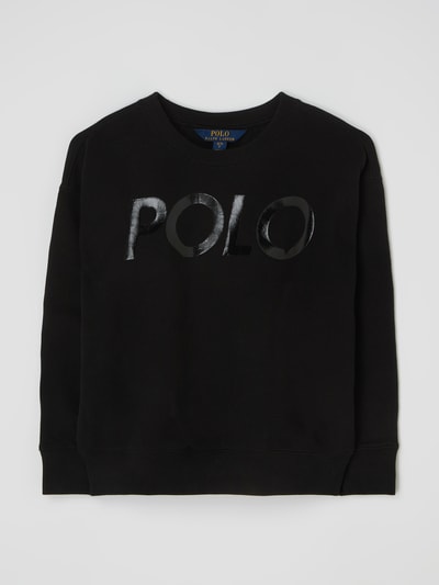 Polo Ralph Lauren Teens Sweatshirt met logo Zwart - 1