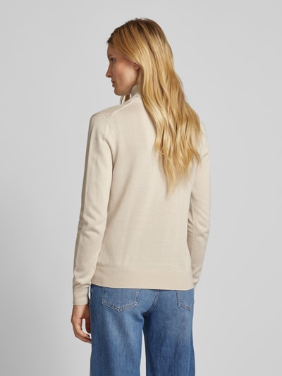 Tom Tailor Rollkragenpullover in unifarbenem Design Beige 5