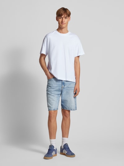 Jack & Jones T-shirt met ronde hals, model 'JJEURBA' Wit - 1