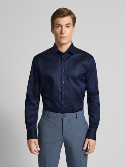 ETERNA Regular Fit Business-Hemd mit Kentkragen Marine 4