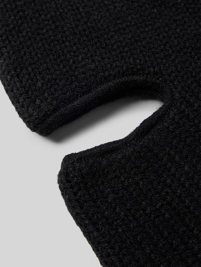 Carhartt Work In Progress Balaklava mit Label-Patch Black 2