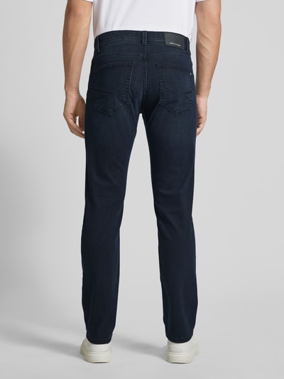 Pierre Cardin Tapered Fit Jeans im 5-Pocket-Design Modell 'Lyon' Dunkelblau 5