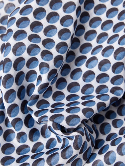 More & More Schal mit eingefassten Abschlüssen Marine 2