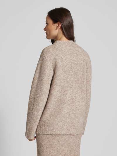 moves Strickpullover mit Turtleneck Modell 'Bestina' Beige 5