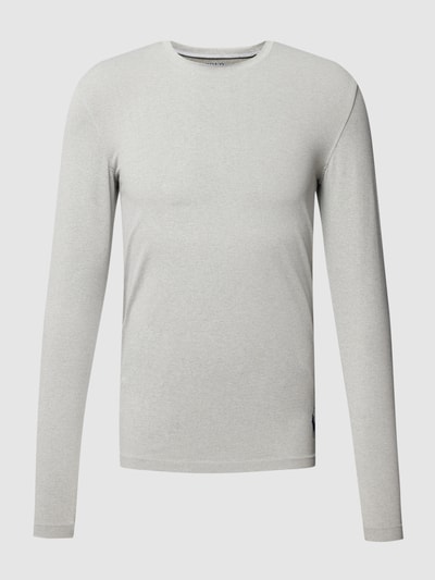 Polo Ralph Lauren Underwear Longsleeve mit Rundhalsausschnitt Modell 'PERFORMANCE' Mittelgrau Melange 2