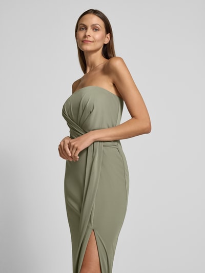 Lauren Ralph Lauren Abendkleid mit Beinschlitz Modell 'ESTILA' Gruen 3