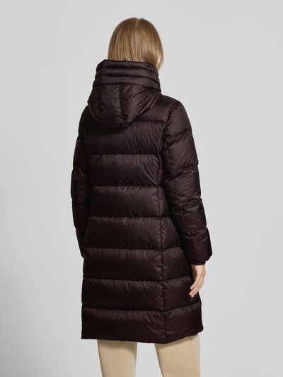 Marc O'Polo Regular Fit Daunenmantel mit Daunen-Feder-Füllung Mittelbraun 5