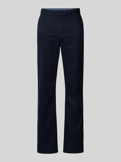 Tommy Hilfiger Regular fit chino met ceintuurlussen, model 'MERCER 1985' Marineblauw - 2