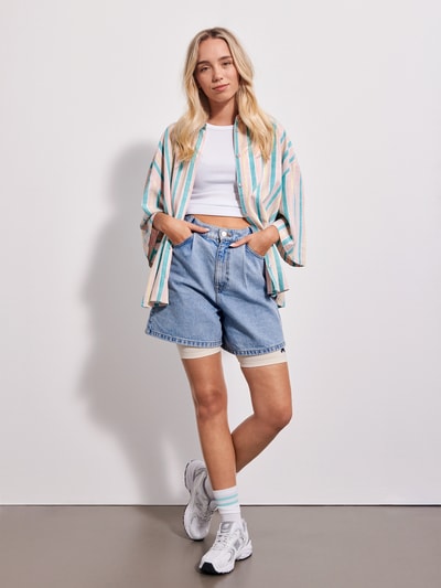Get Up the Movie x P&C* Blouse met stolpplooi - Get up the Movie x P&C Turquoise - 6