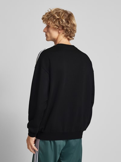 adidas Originals Oversized sweatshirt met ribboorden Zwart - 5