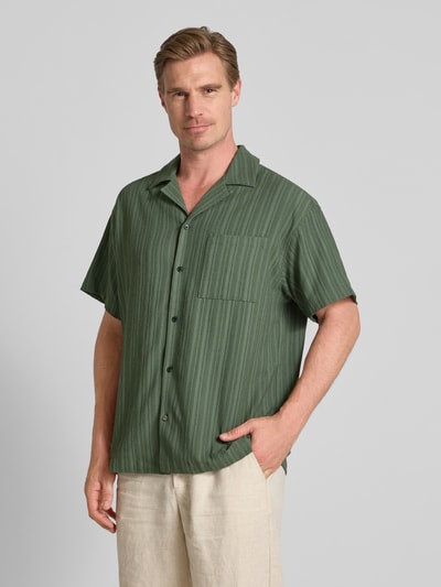 Scotch & Soda Freizeithemd mit Reverskragen Oliv 4