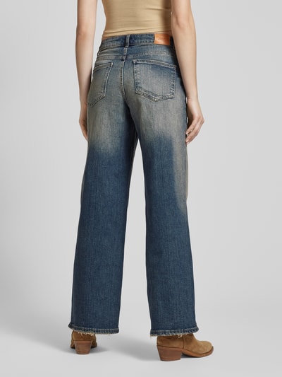 Only Jeans mit weitem Bein im Used-Look Modell 'MADISON' Jeansblau 5