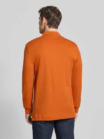 BOSS Regular fit poloshirt van puur katoen, model 'PADO 30' Oranje - 5