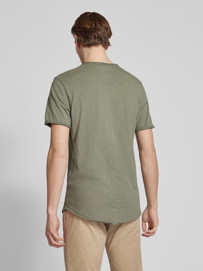 Only & Sons T-shirt met ronde hals, model 'BENNE' Lichtgrijs - 5