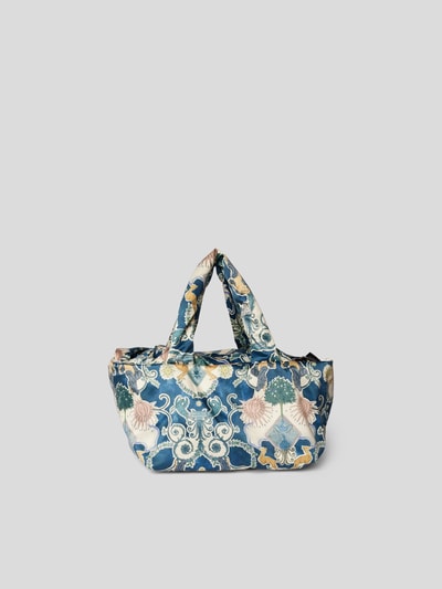 See by Chloé Weekender mit Allover-Print Dunkelblau 6