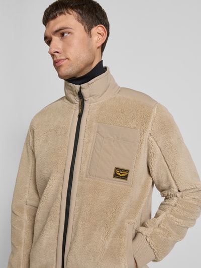 PME Legend Sherpa Jacket mit Brusttasche Offwhite 3