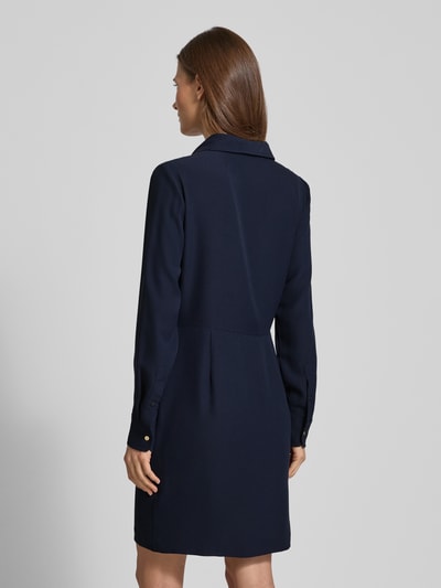 Lauren Ralph Lauren Sukienka mini z krótką listwą guzikową Granatowy 5