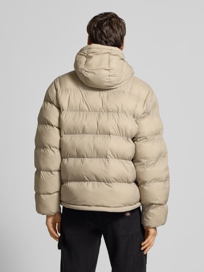 Calvin Klein Jeans Regular fit gewatteerd jack met logoprint, model 'Monogram' Beige - 5