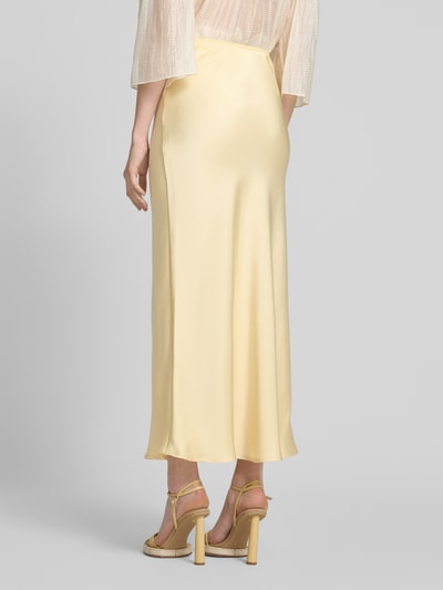 Neo Noir Maxirok met elastische band, model 'Vicky' Pastelgeel - 5