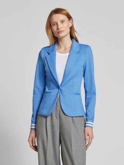 Kaffe Blazer mit Leistentaschen und Viskose-Anteil Modell 'KINNIE' Bleu 4