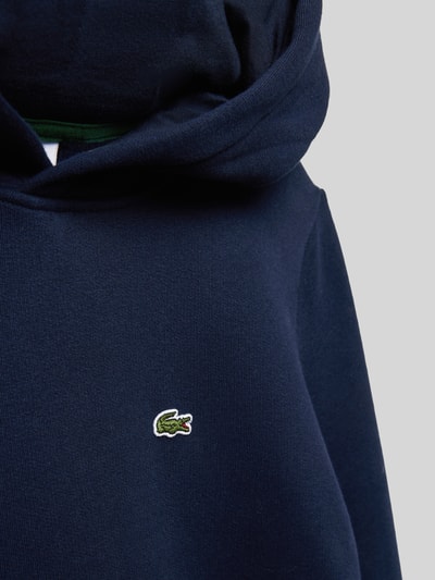 Lacoste Regular Fit Hoodie aus Baumwoll-Mix Marine 2