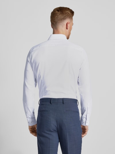 JOOP! Collection Slim Fit Business-Hemd mit Haifischkragen Modell 'Panko' Weiss 5