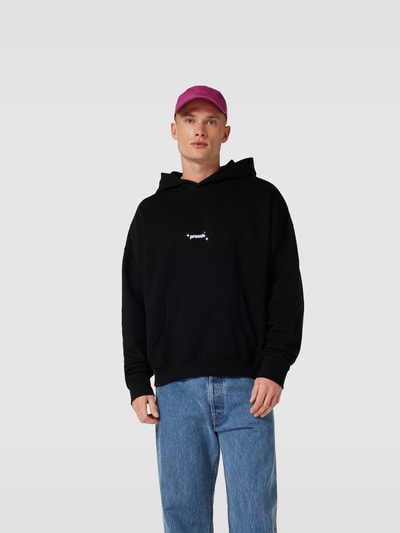 Preach Hoodie aus reiner Baumwolle Black 4