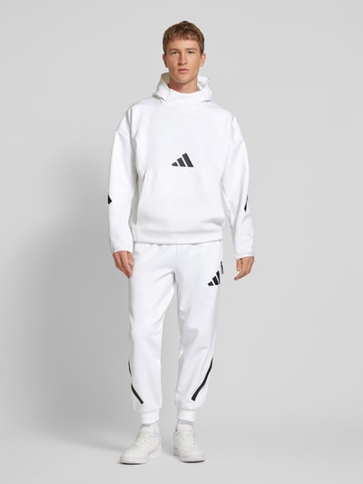 ADIDAS SPORTSWEAR Sweatpants mit Label-Print Weiss 1