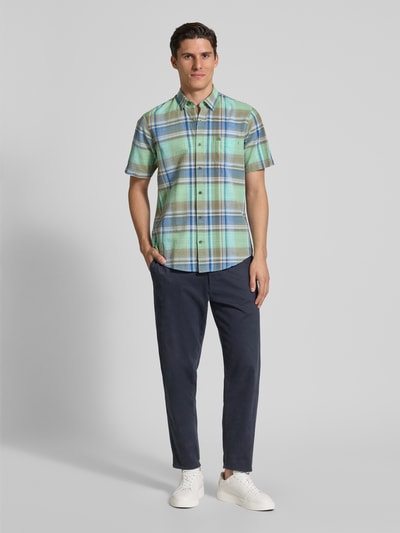 Lerros Straight Fit Freizeithemd mit Kentkragen Mint 1