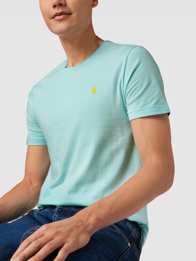 Polo Ralph Lauren T-Shirt mit Label-Stitching Mint 3