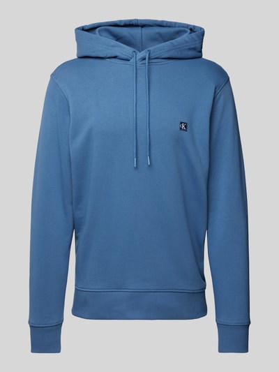 Calvin Klein Jeans Hoodie mit Label-Patch Blau 2