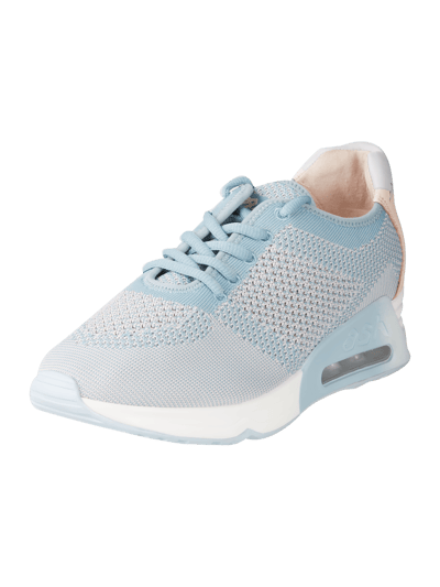 ASH Sneaker Wedges  'Lucky' aus Primeknit Hellblau 1