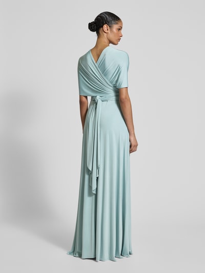 Rose Avenue Abendkleid mit V-Ausschnitt Ocean 5