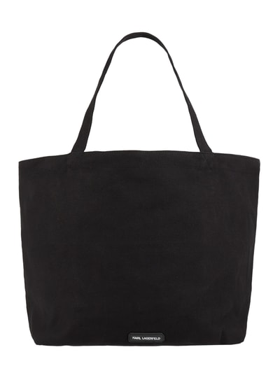 Karl Lagerfeld Tote Bag aus Canvas  Black 4