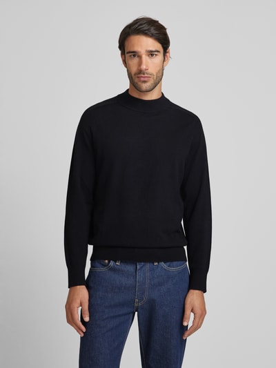 Marc O'Polo Regular fit pullover van puur kasjmier Zwart - 4