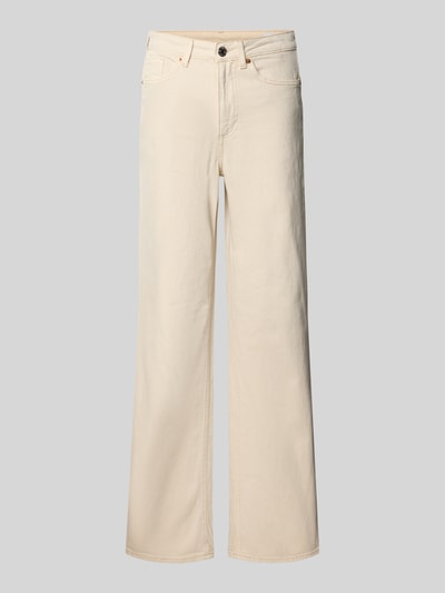Productfoto, Wide Leg Loose Fit Jeans aus Baumwoll-Mix Modell 'Tessa' van Vero Moda, uni, high waist, 5-pocket, denim look
