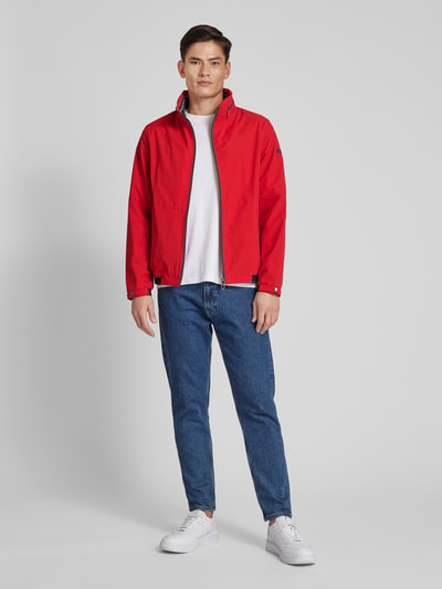 bugatti Jacke mit Stehkragen Rot 1