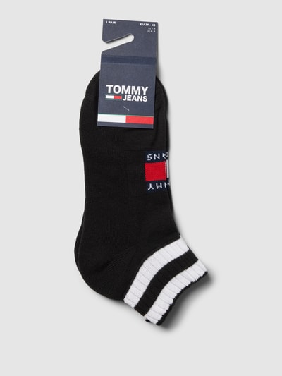 Tommy Jeans Socken mit Logo-Stitching Modell 'QUARTER' Black 3